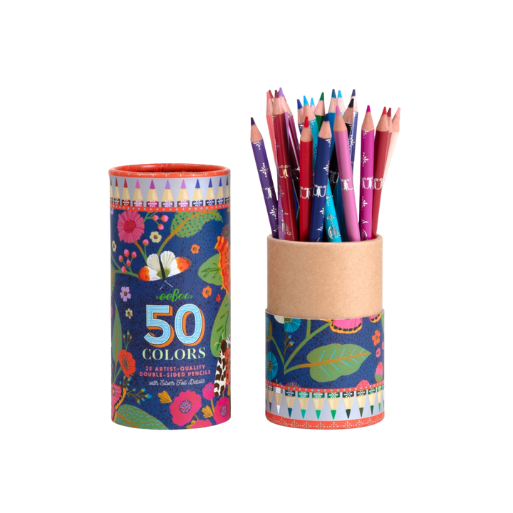 Victoria Ball Double-Sided Colored Pencils — 50 Colors