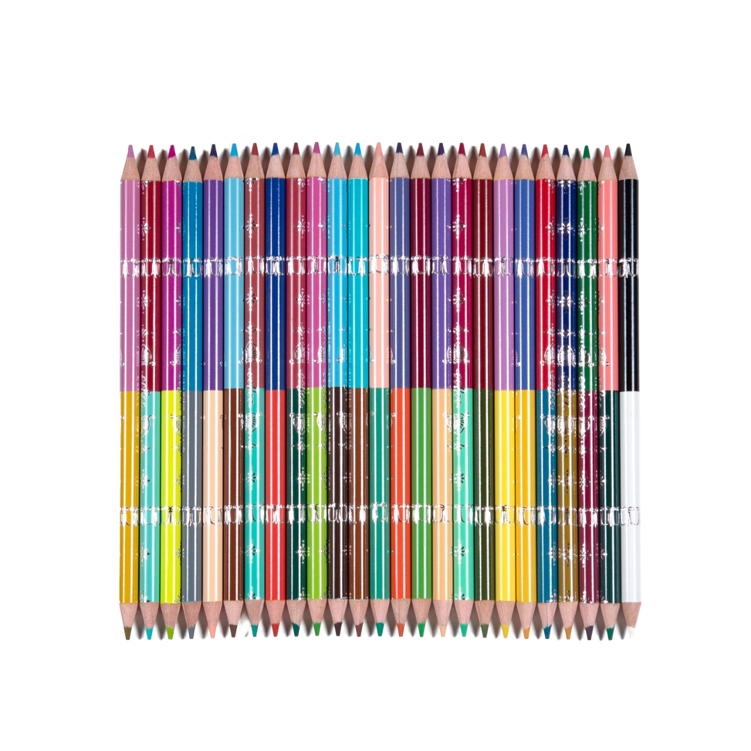 Victoria Ball Double-Sided Colored Pencils — 50 Colors