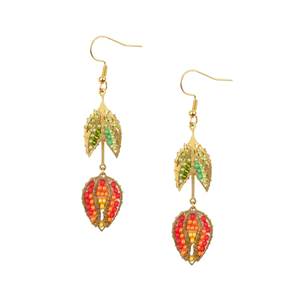 Hanging Tulip Earrings