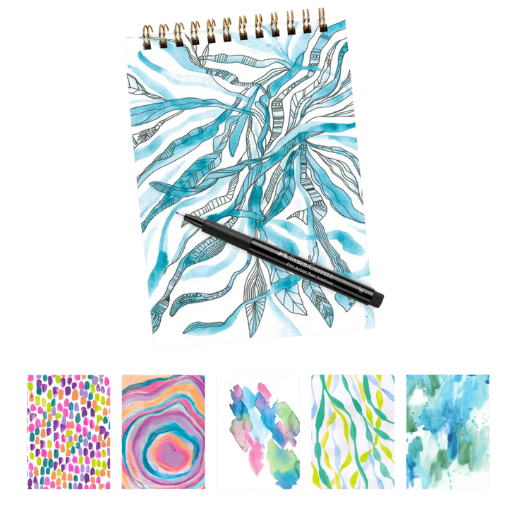Reverse Coloring & Doodling Book
