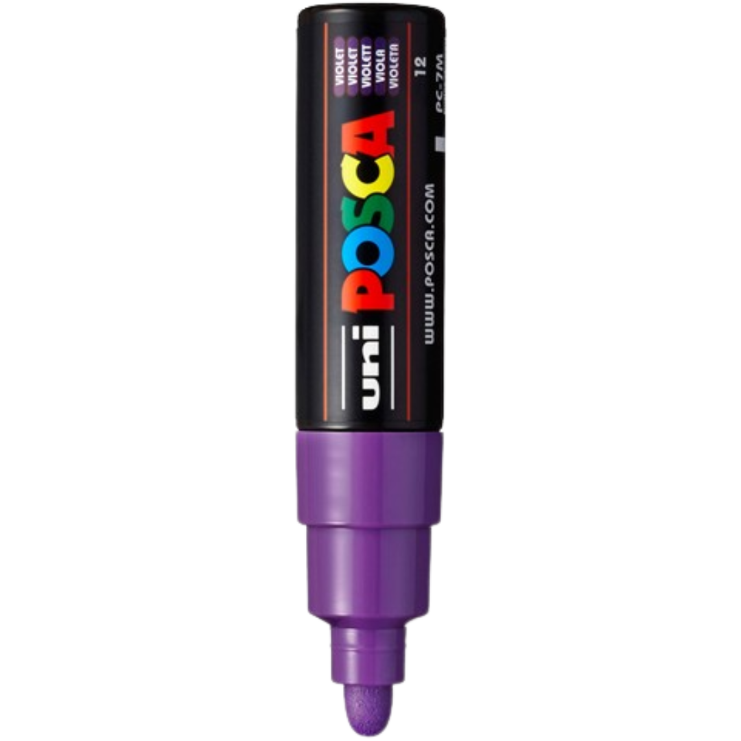 Posca PC-7M Paint Marker Broad Bullet Tip - Violet