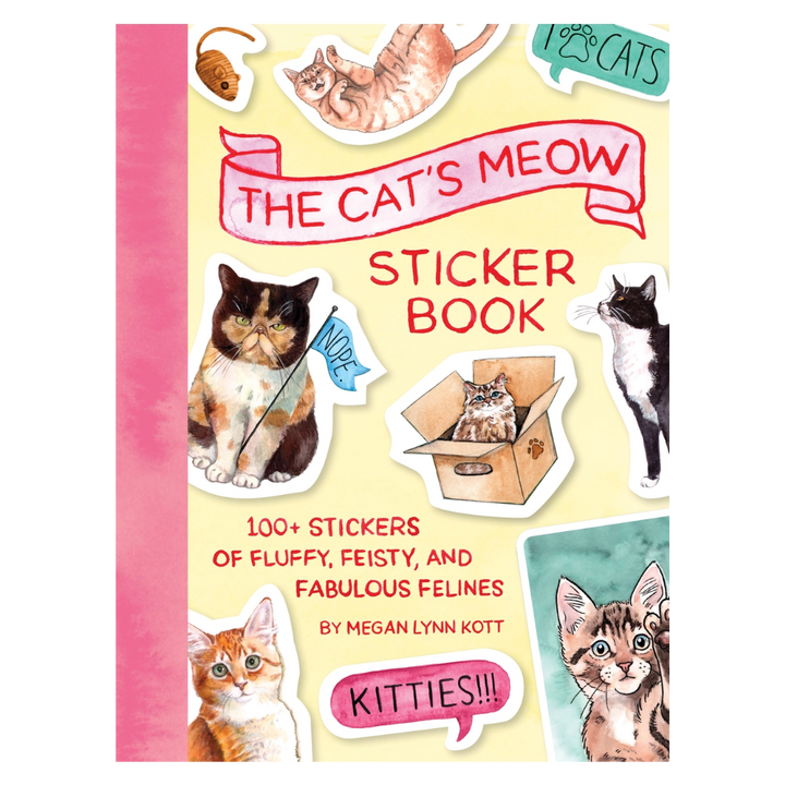 Cat's Meow Sticker Book