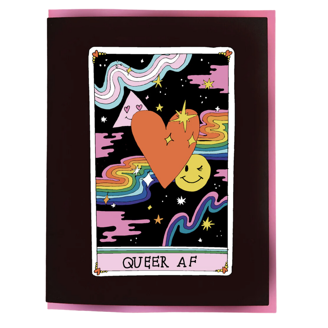 Queer Tarot Greeting Card
