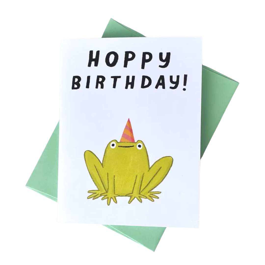 Hoppy Birthday Card