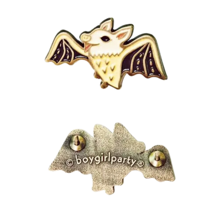 Bat Pin – Cute Enamel Brooch – Animal Gift