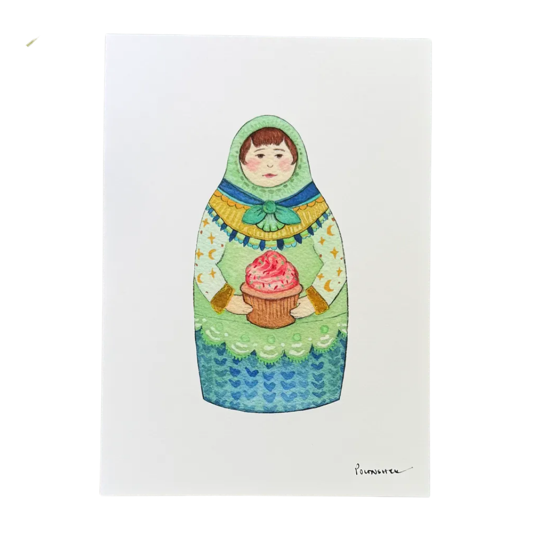 Forest Matron 5" × 7" Art Print