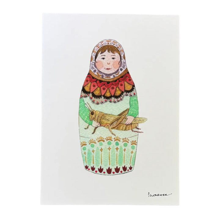 Forest Matron 5" × 7" Art Print