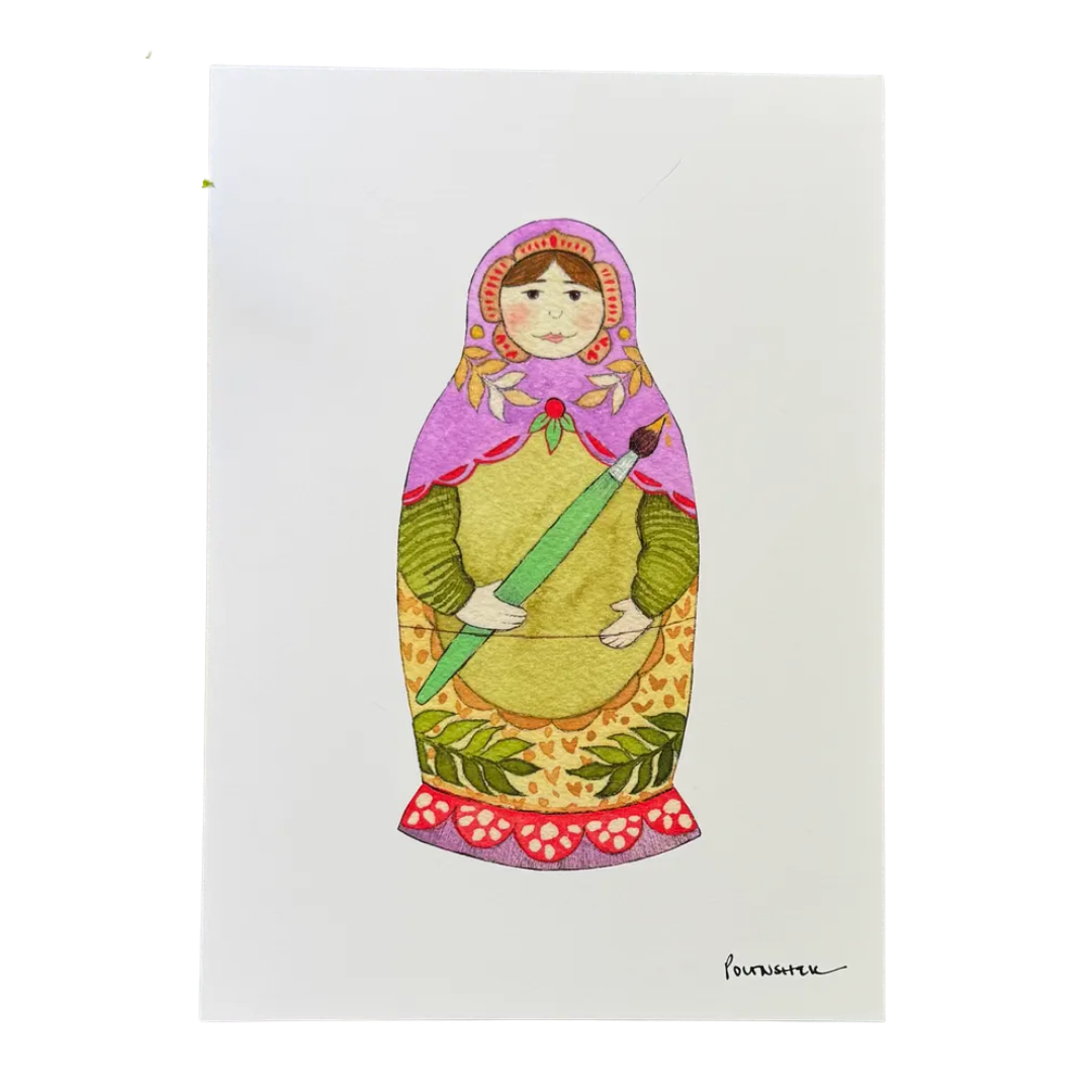 Forest Matron 5" × 7" Art Print