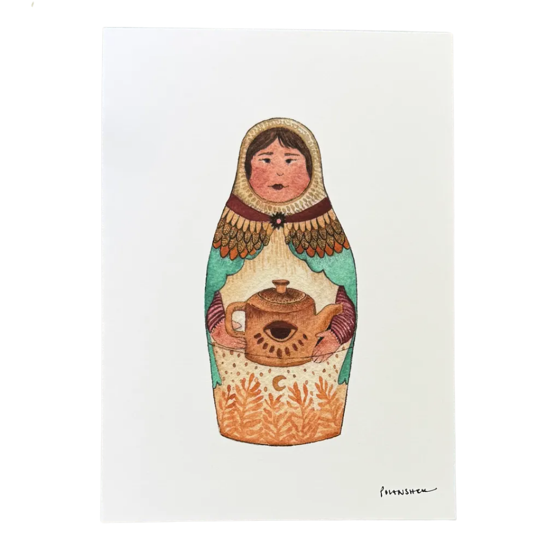 Forest Matron 5" × 7" Art Print
