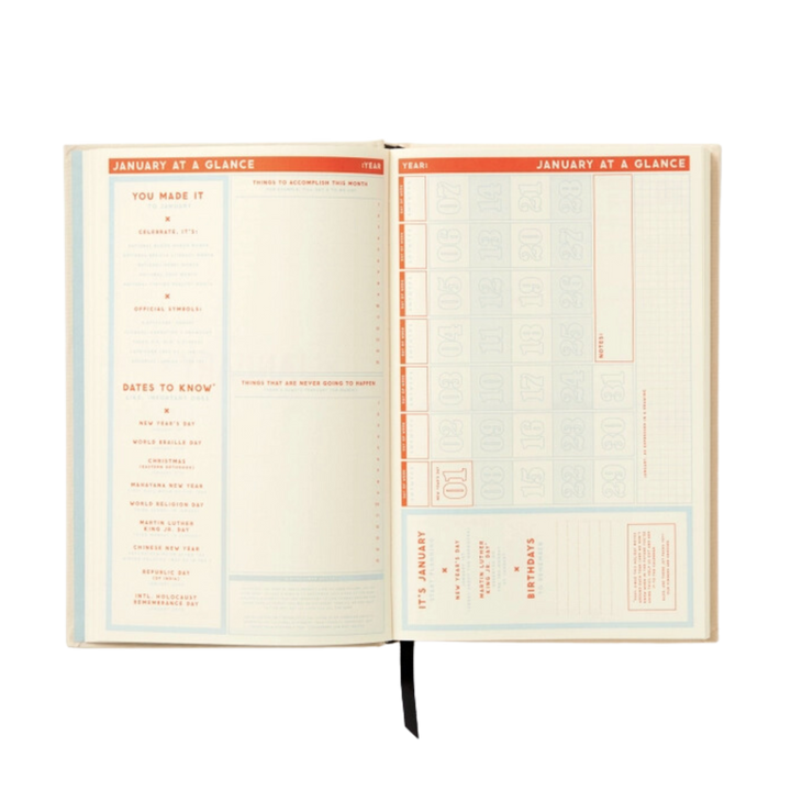 Big Plans Undated Standard Planner