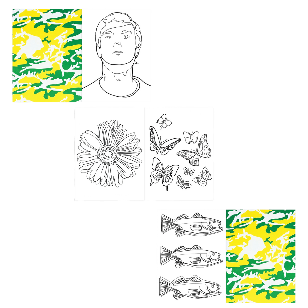 Andy Warhol Coloring Book