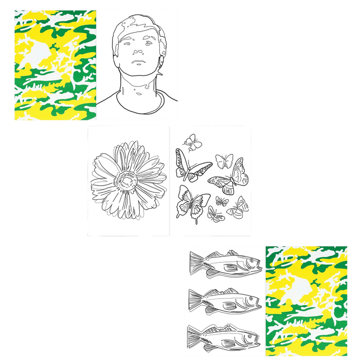 Andy Warhol Coloring Book