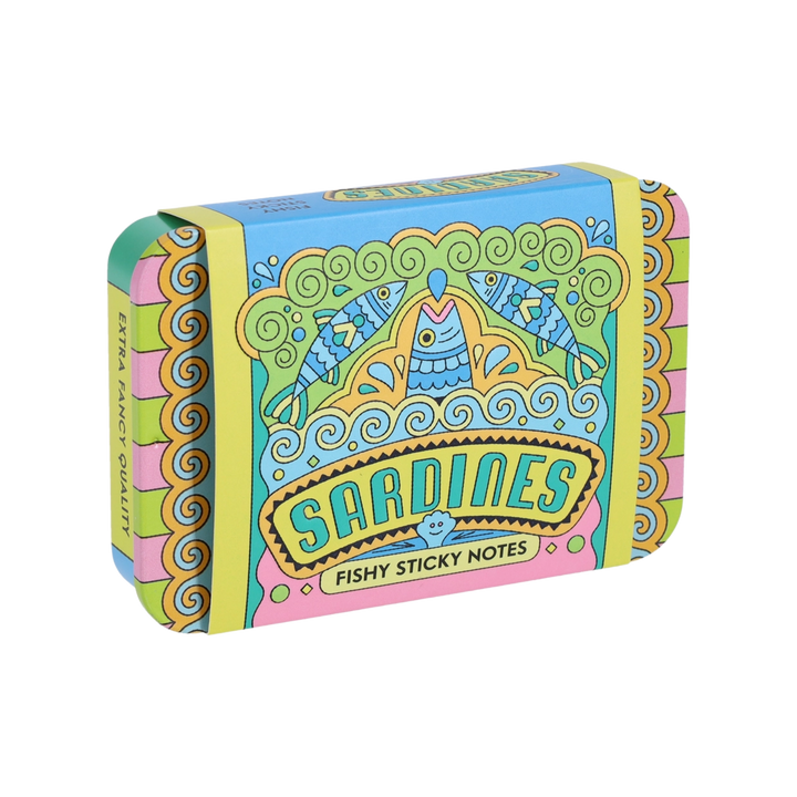 Sardines Fishy Sticky Notes