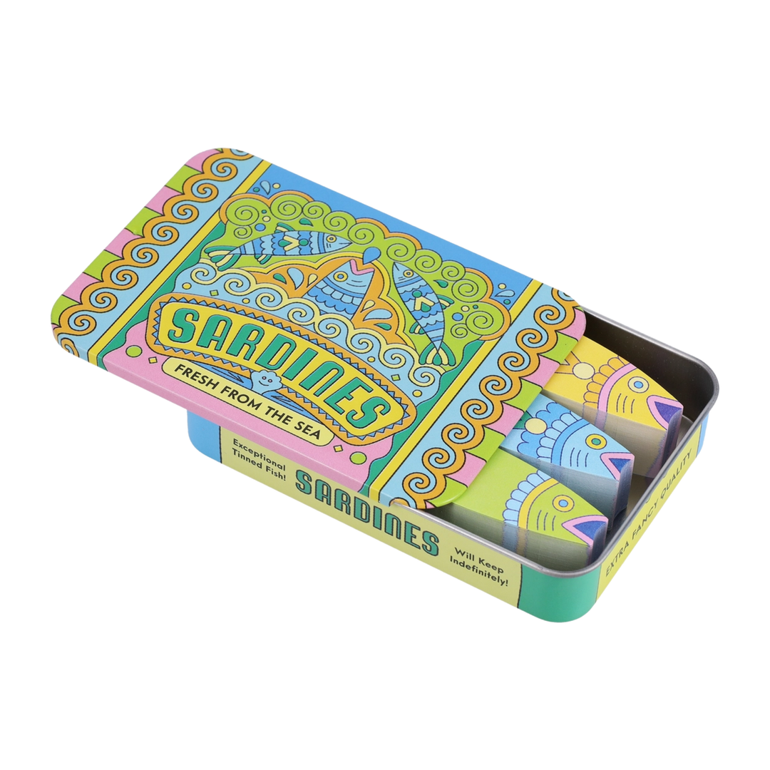 Sardines Fishy Sticky Notes