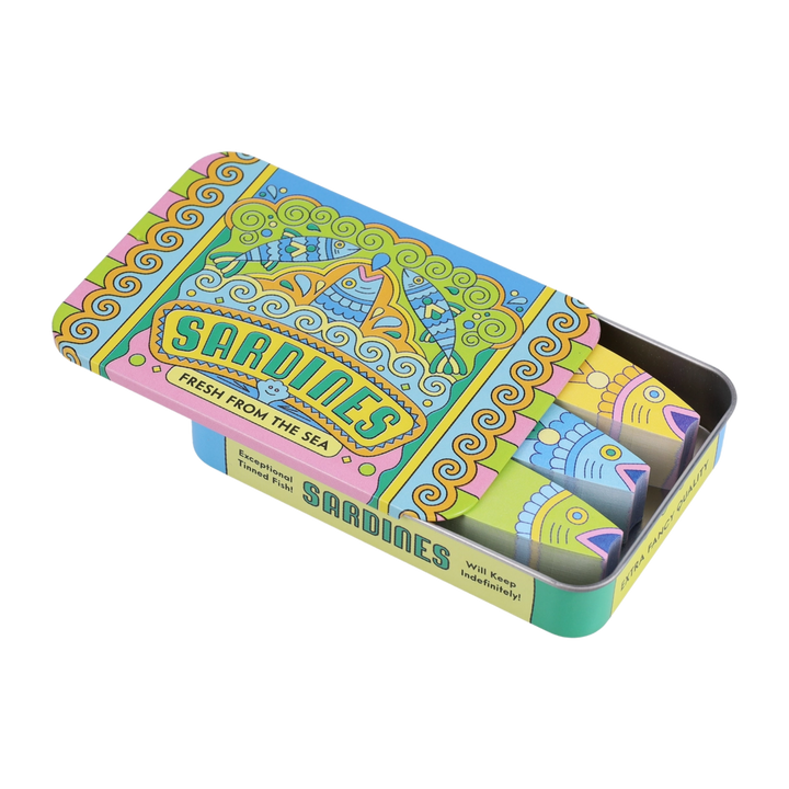 Sardines Fishy Sticky Notes