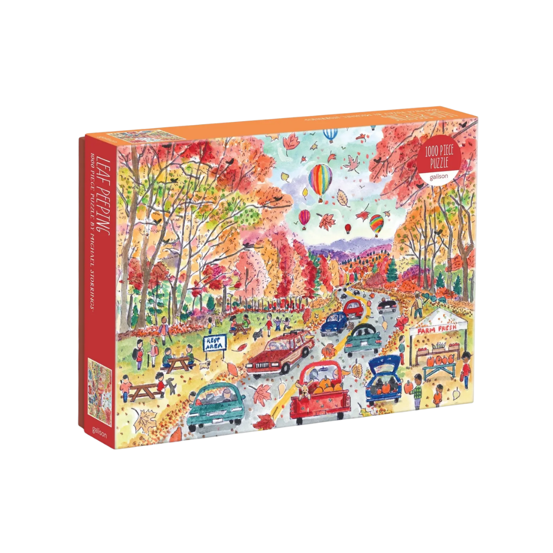Michael Storrings Leaf Peeping 1000 Piece Puzzle