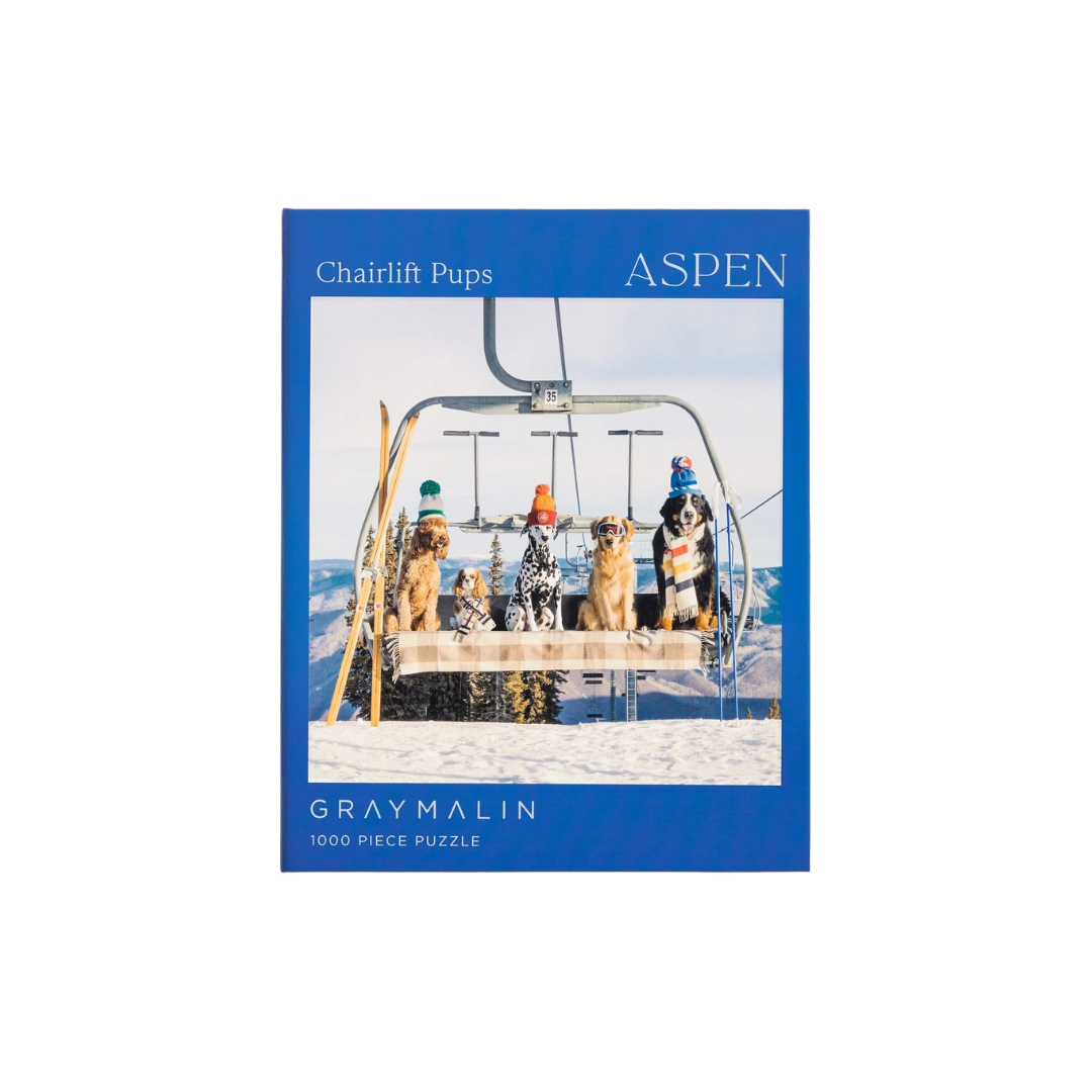Gray Malin Aspen 1000 Piece Book Box Puzzle