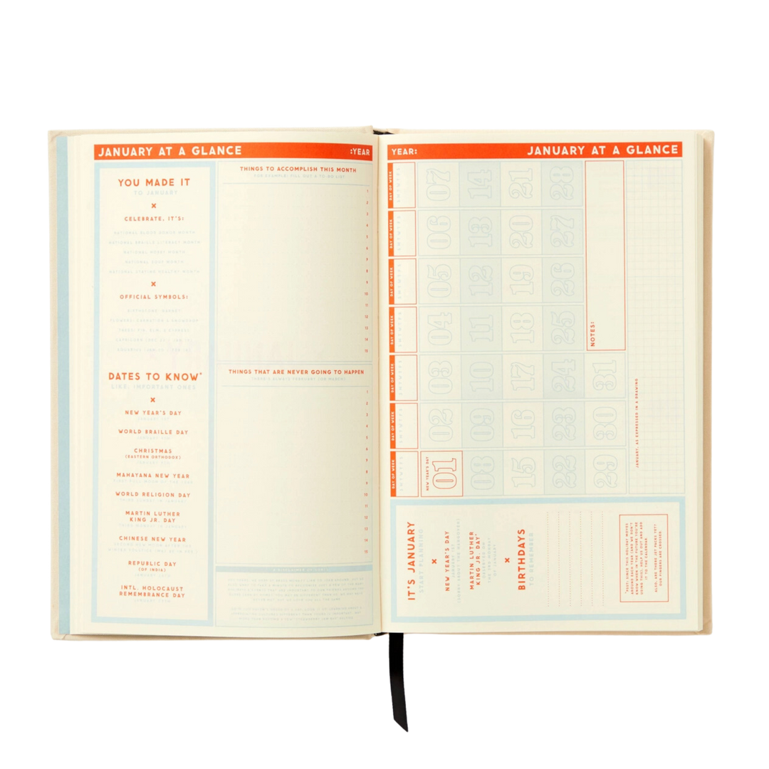 Big Plans Undated Standard Planner