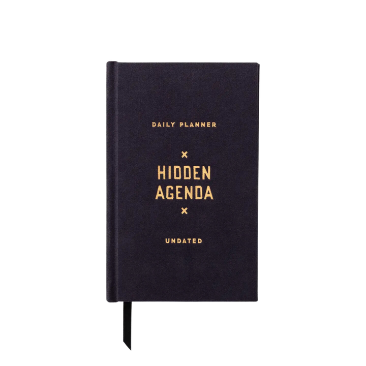 Hidden Agenda Undated Mini Planner