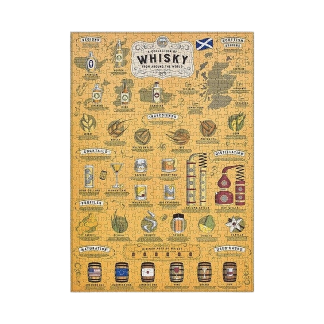 Whisky Lover's 500 Piece Jigsaw Puzzle