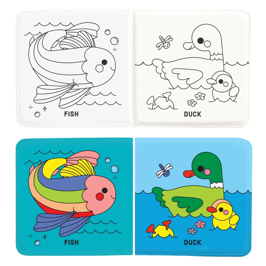 Pond Friends Color Magic Bath Book