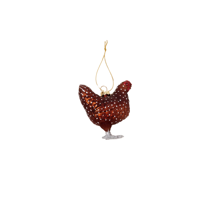 Farmhouse Hen Ornament