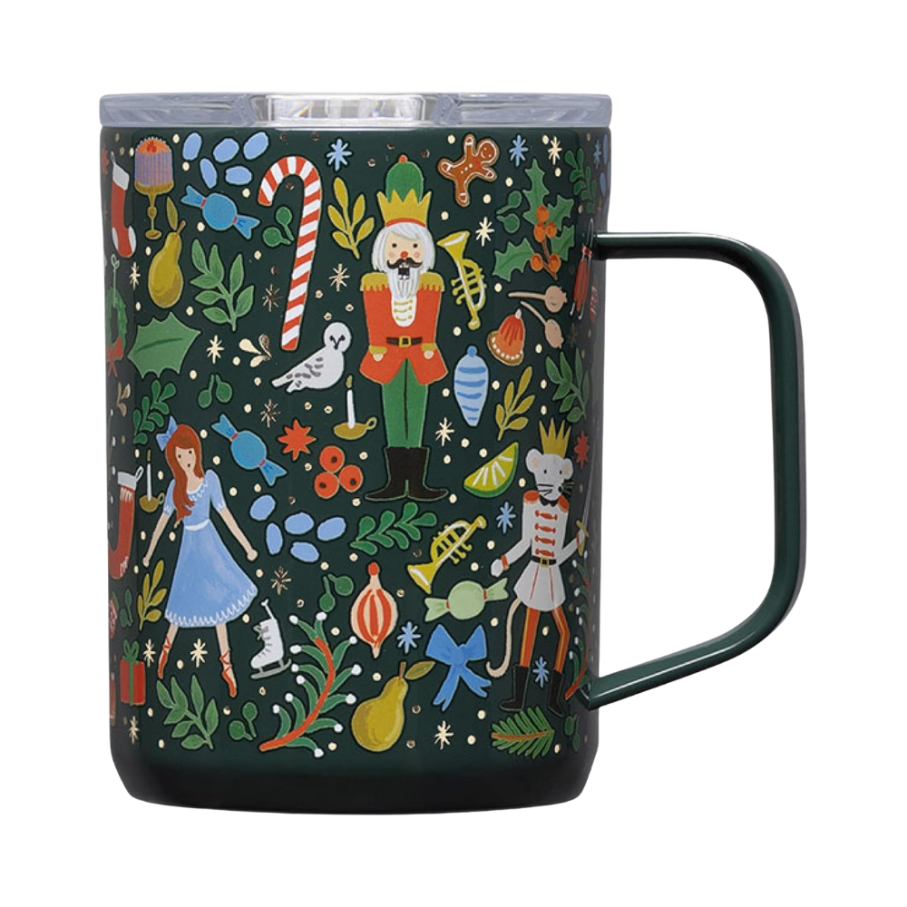 Nutcracker Green Travel Mug (16oz)