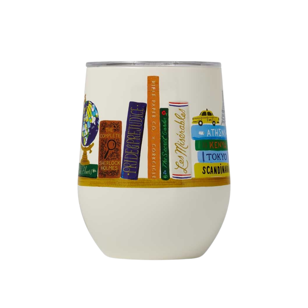 Book Club Stemless Cup (12oz)