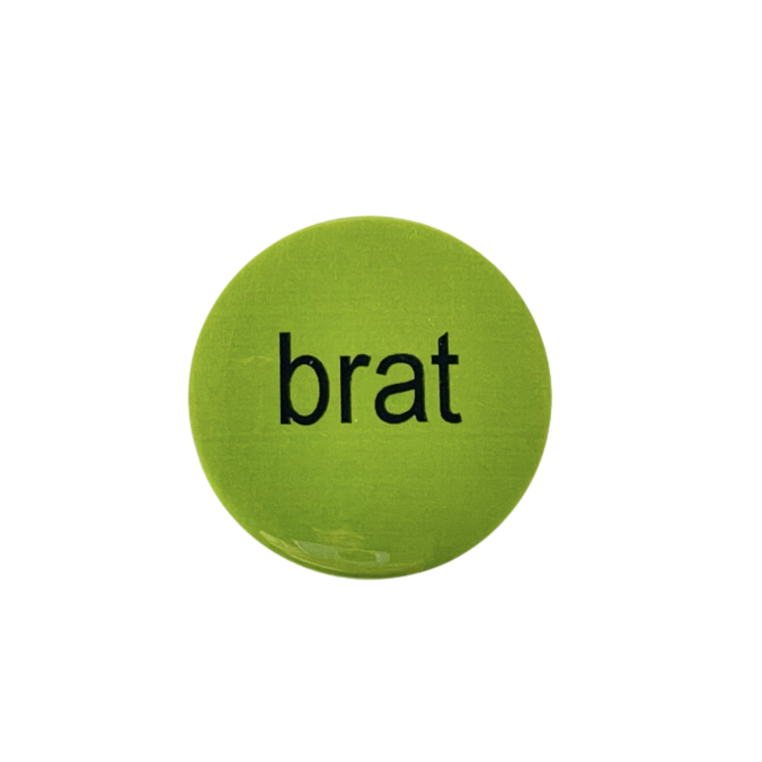 Brat Charli Xcx Fan Button