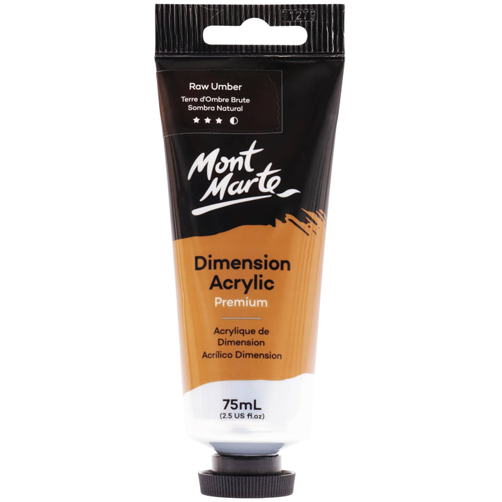 Dimension Acrylic Premium 75ml (2.5 US fl. oz.) Tube: Raw Umber