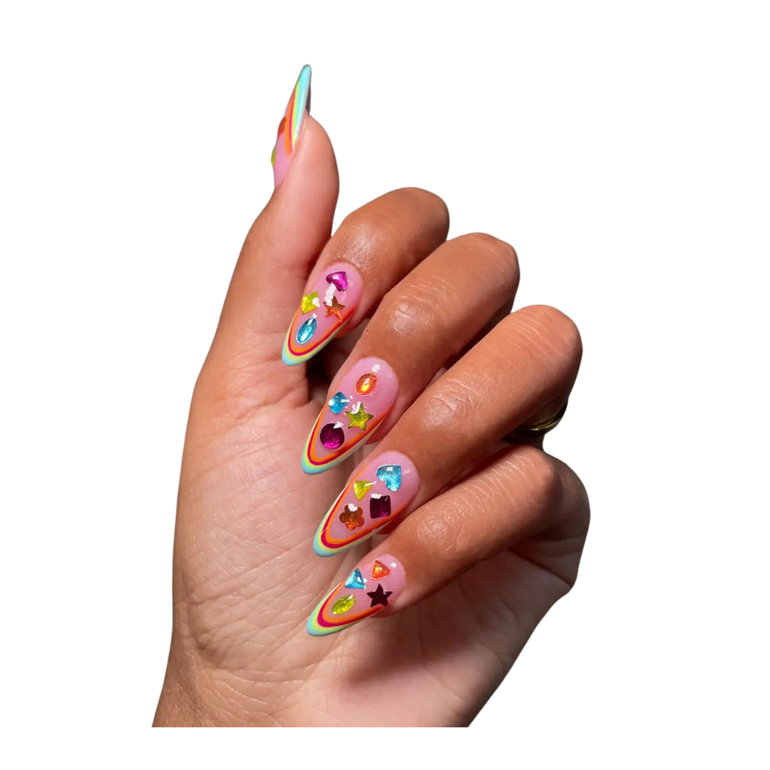 Nail Art Stickers - 90s Baby