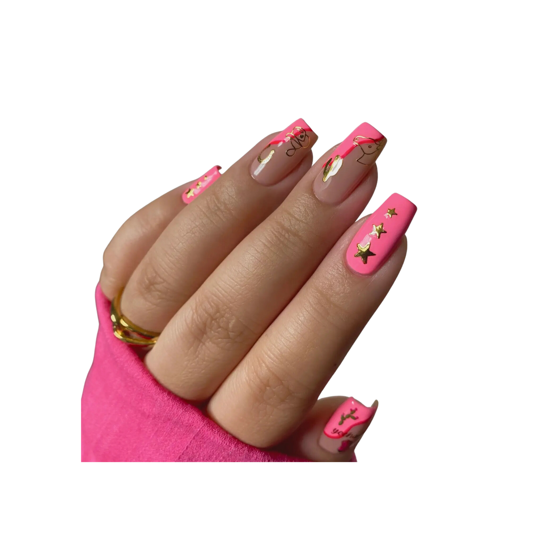 Nail Art Stickers - Howdy