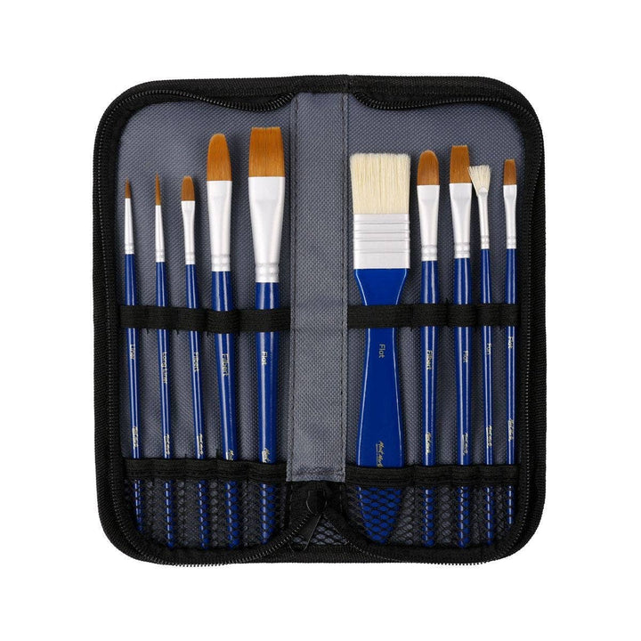 Gouache Brush Set in Wallet Signature 11pc