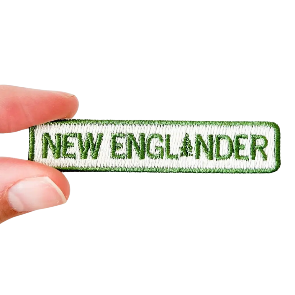 New Englander Embroidered Iron-On Patch