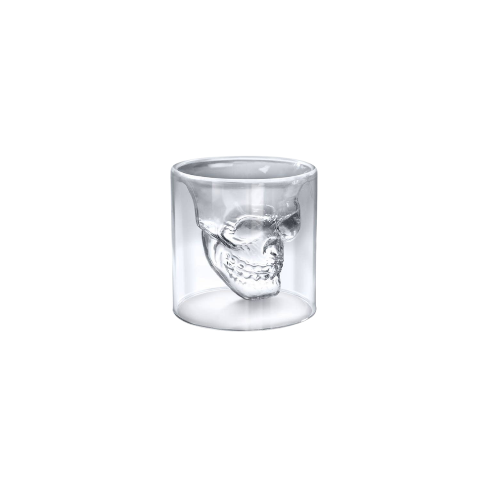 Doomed Skull Shot Glass 2.5oz