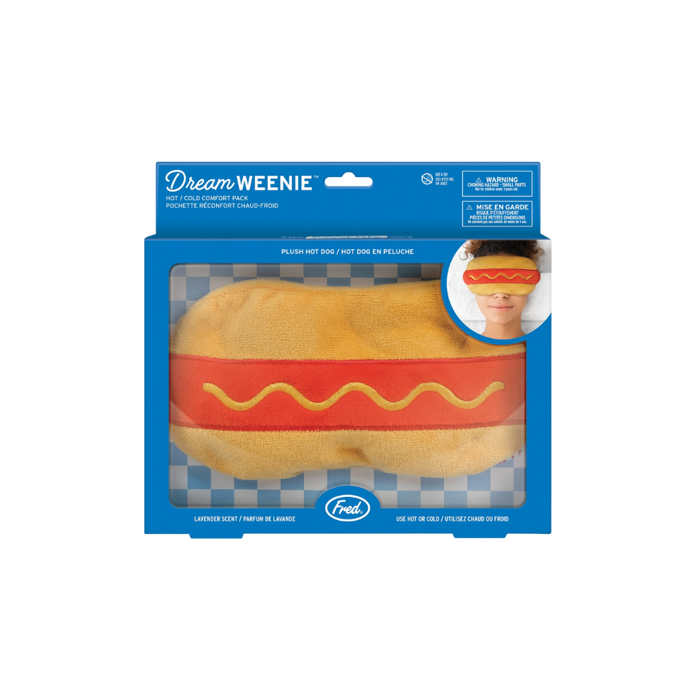 Dream Weenie Hot Dog  Hot/Cold Eye Pillow