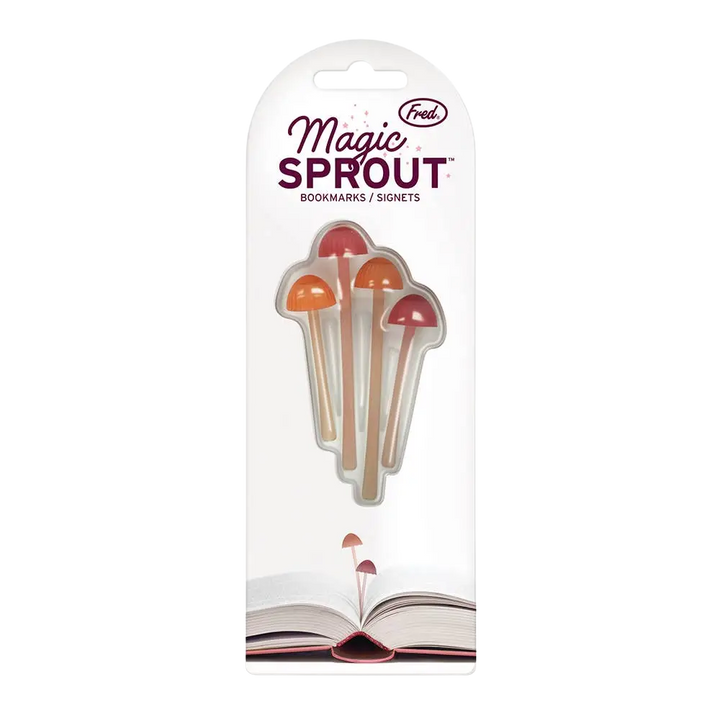 Magic Sprout - Mushroom Bookmarks (4 ct)