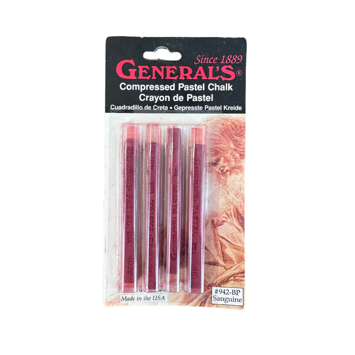 General Pencil Compressed Pastel Chalk Sticks