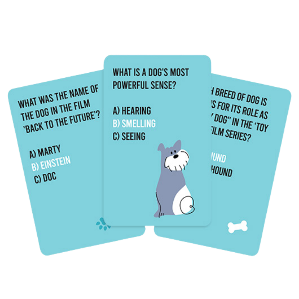Dog Quiz Cards