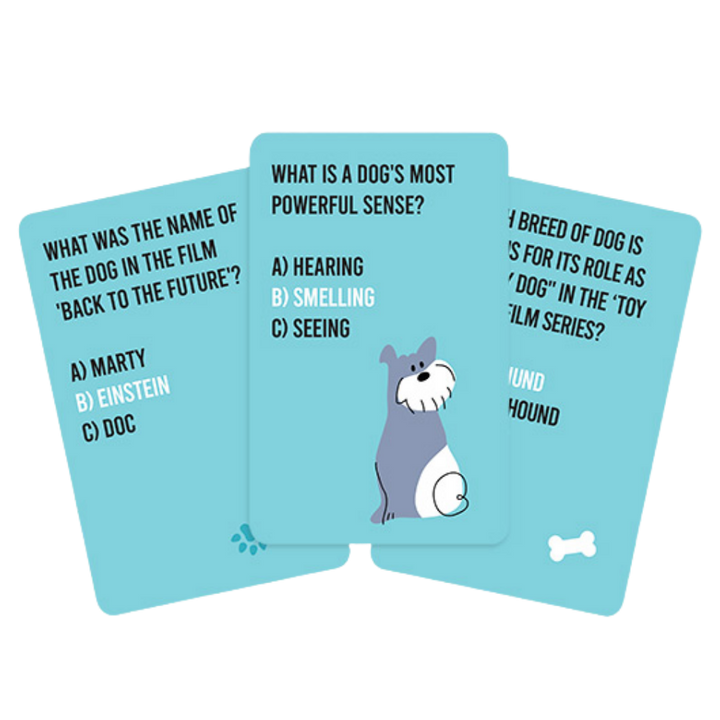 Dog Quiz Cards