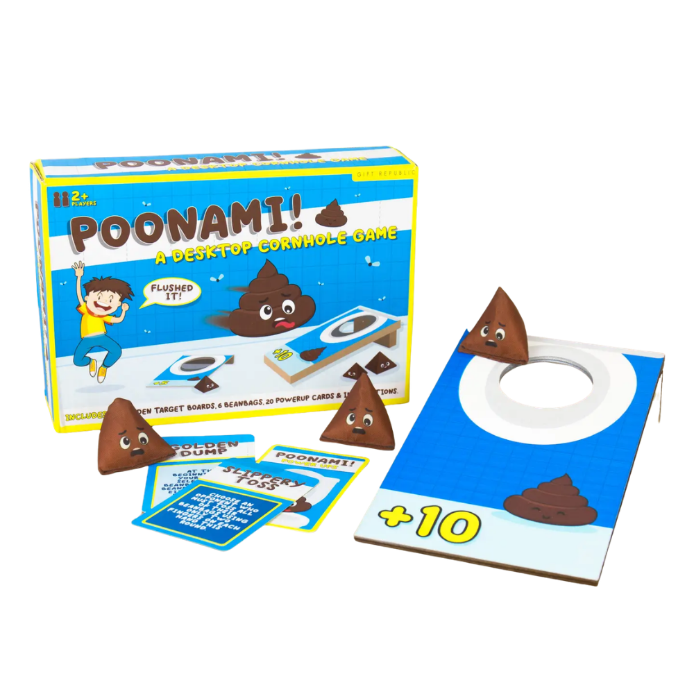 Poonami - A Desktop Cornhole Game