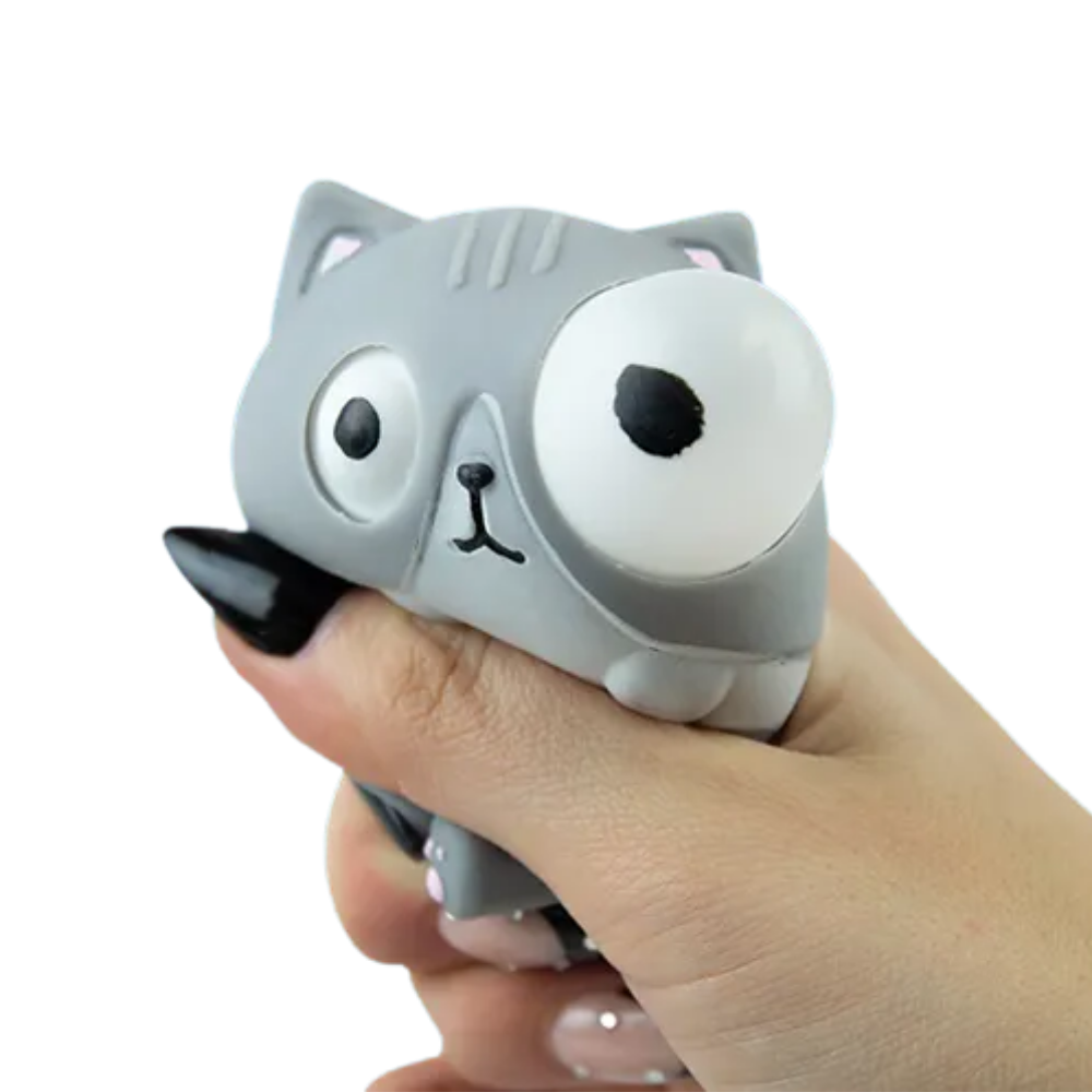Cat Eye Popping Squish Toy