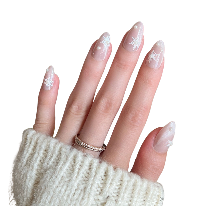 Snowfall Press-On Nails