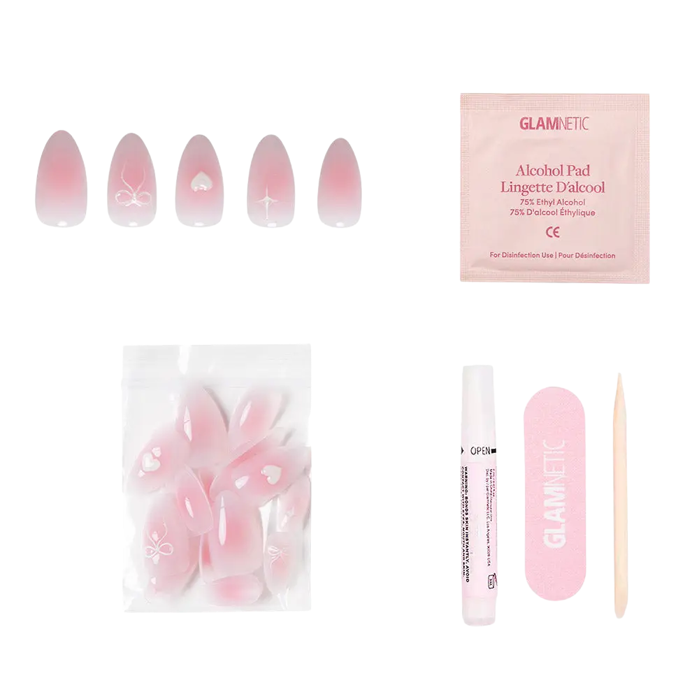 Lovers Knot Press-On Nails