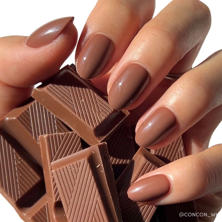 Chocolate Brown Press-On Nails