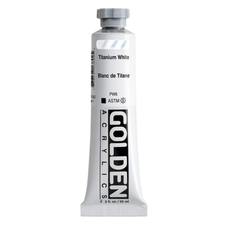 Heavy Body Acrylic 2oz Titanium White
