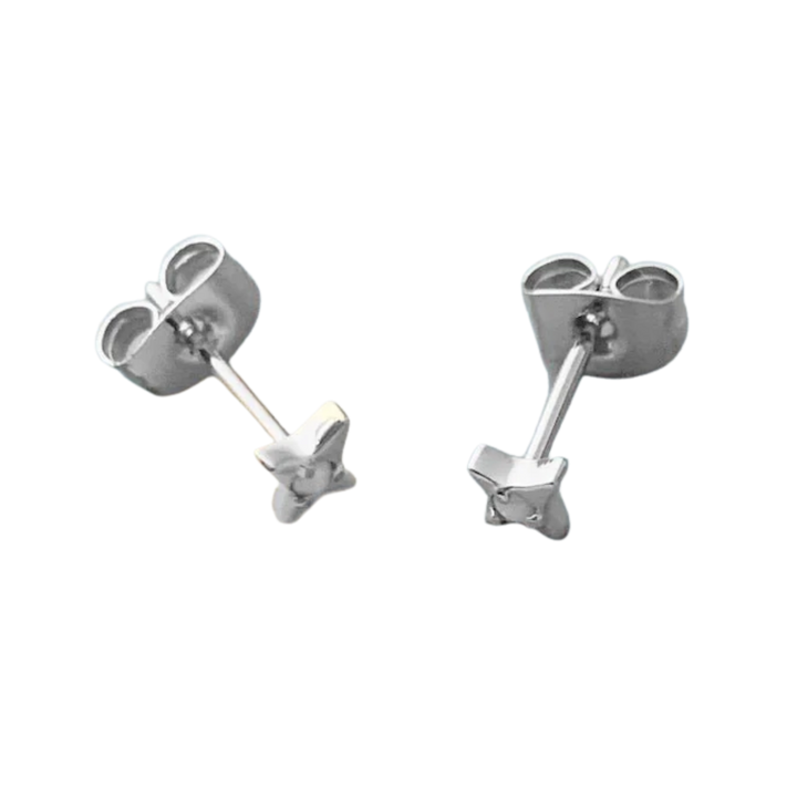 Lucky Origami Star Studs