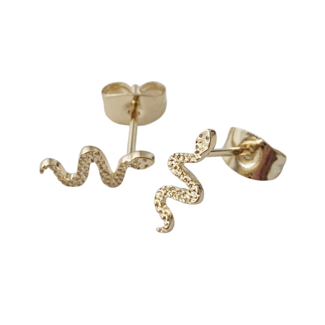 Snake Stud Earrings