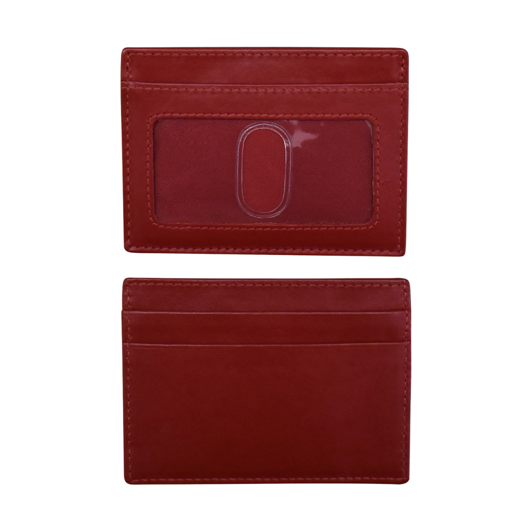 Leather I.D. and Credit Card Holder