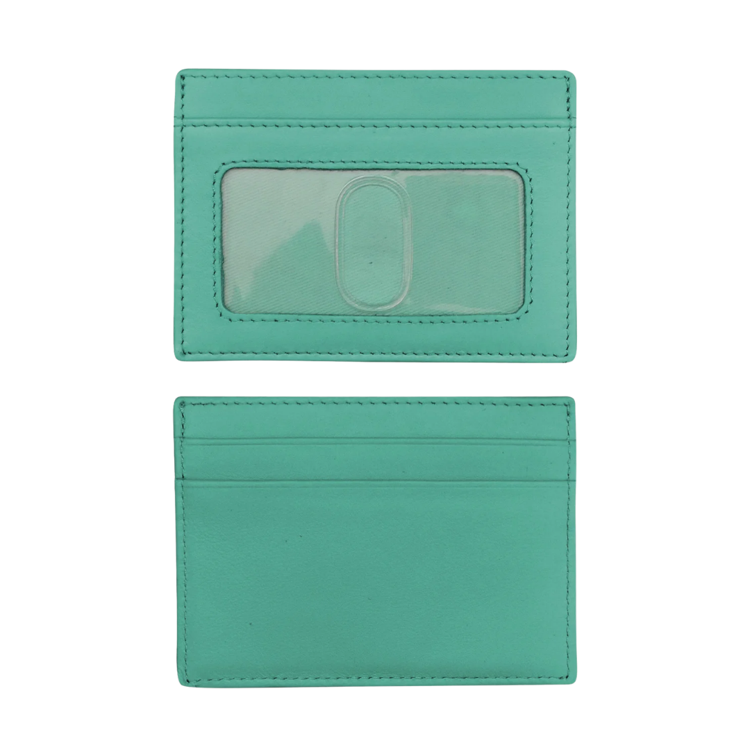 Leather I.D. and Credit Card Holder